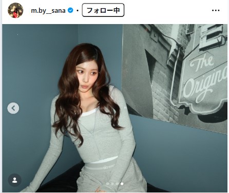 TWICEサナのインスタグラムから