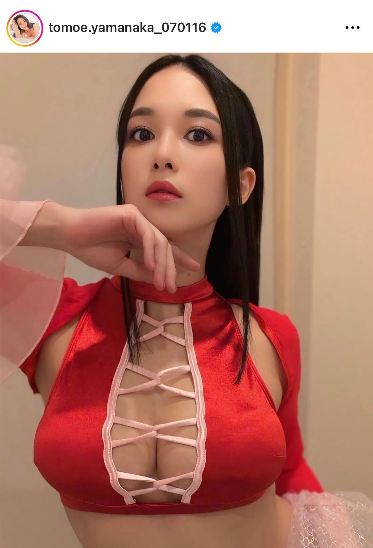 山中知恵のインスタグラムから