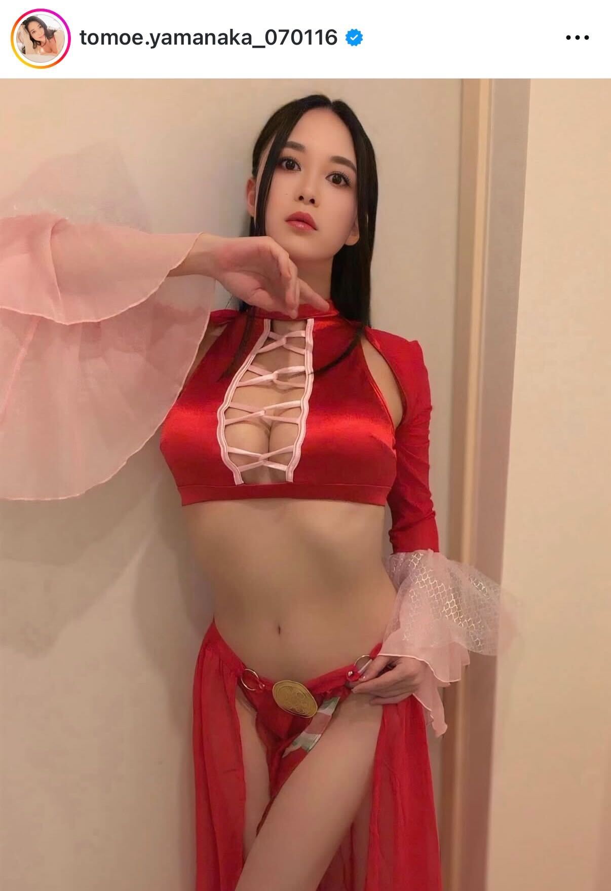 山中知恵のインスタグラムから