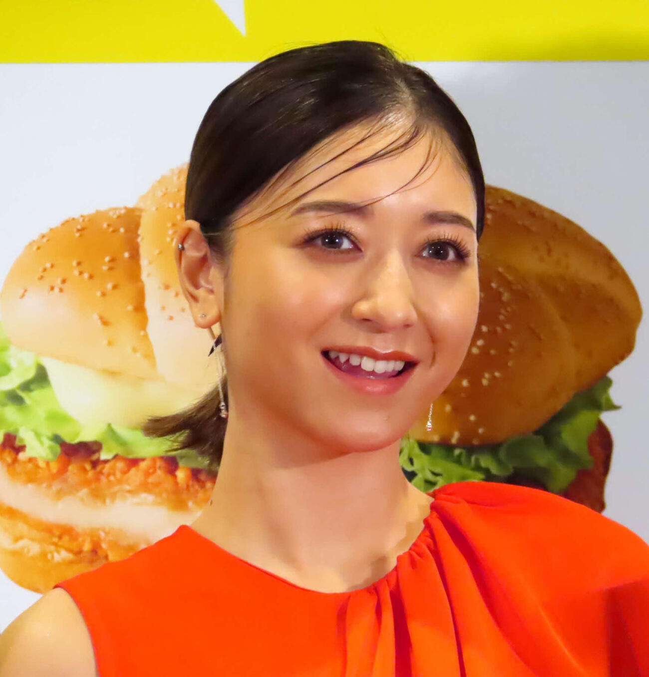 マクドナルド「行った気になる！N．Y．バーガーズ」新商品発表イベントに出席したみちょぱ