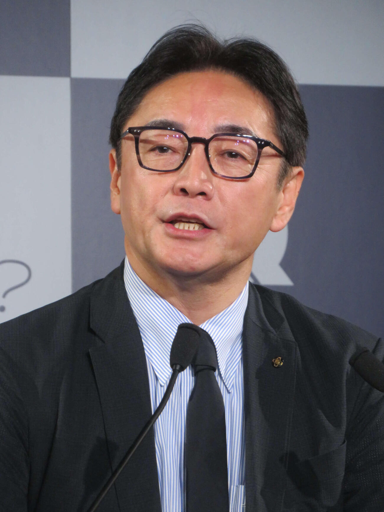 徳島県首都圏向けプロモーション発表会に出席した後藤田正純徳島県知事（撮影・川田和博）