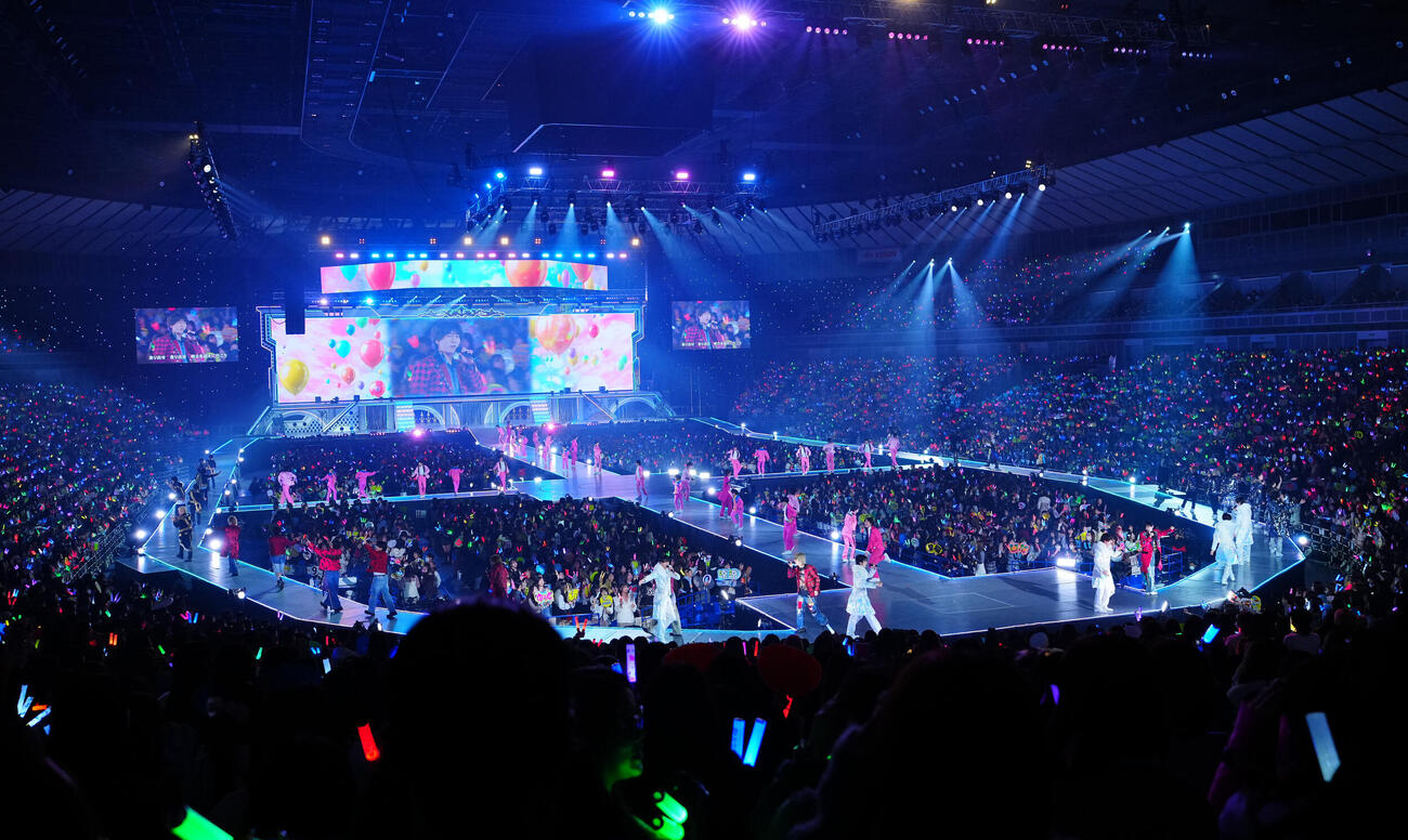 盛り上がる「ジュニアSTAR to FESTIVAL2026」（撮影・垰建太）