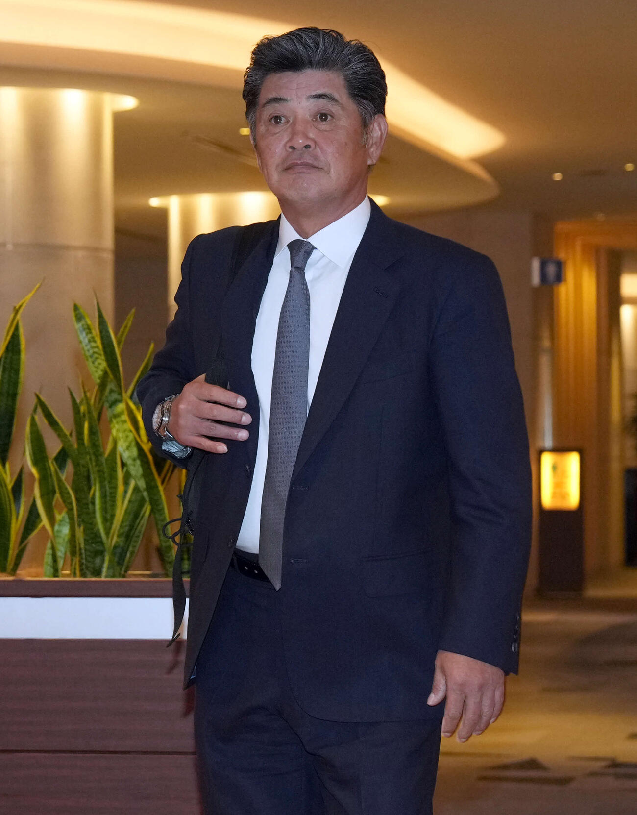 巨人軍OB会総会に出席した工藤公康氏（2025年12月撮影）