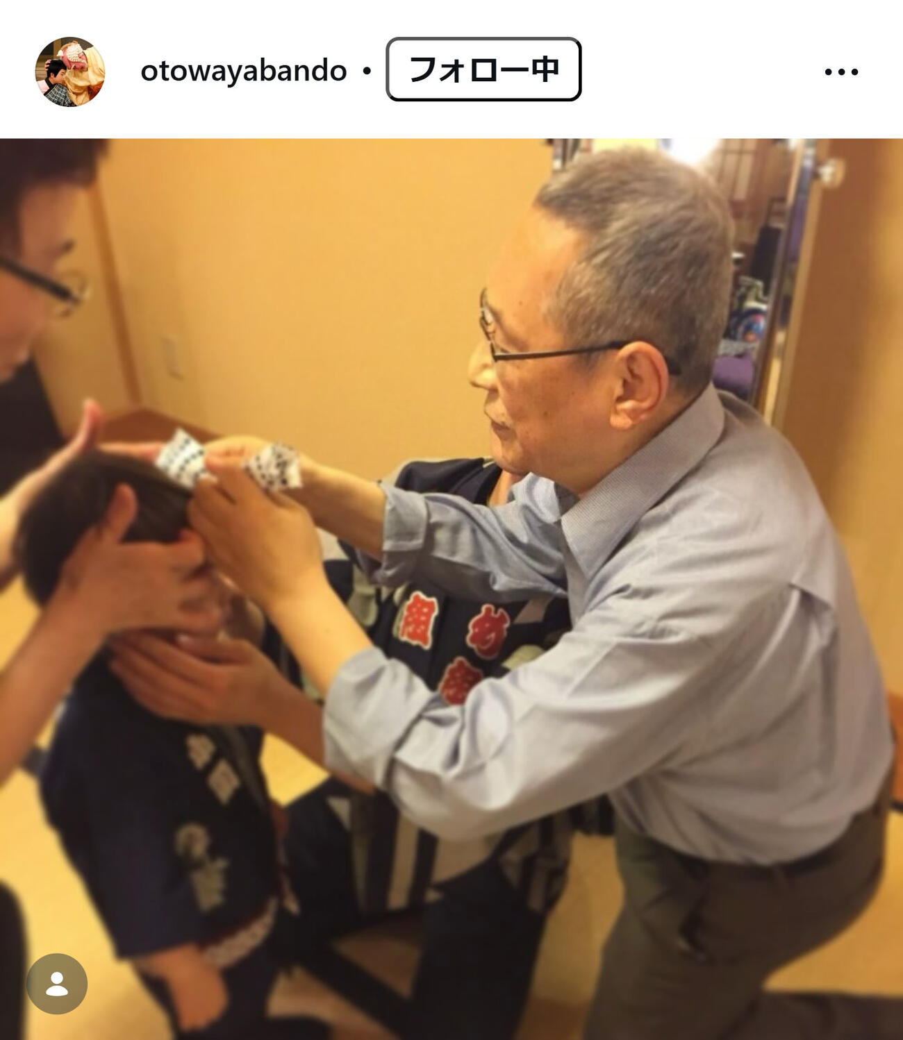 坂東彦三郎・亀三郎の共同インスタグラムから