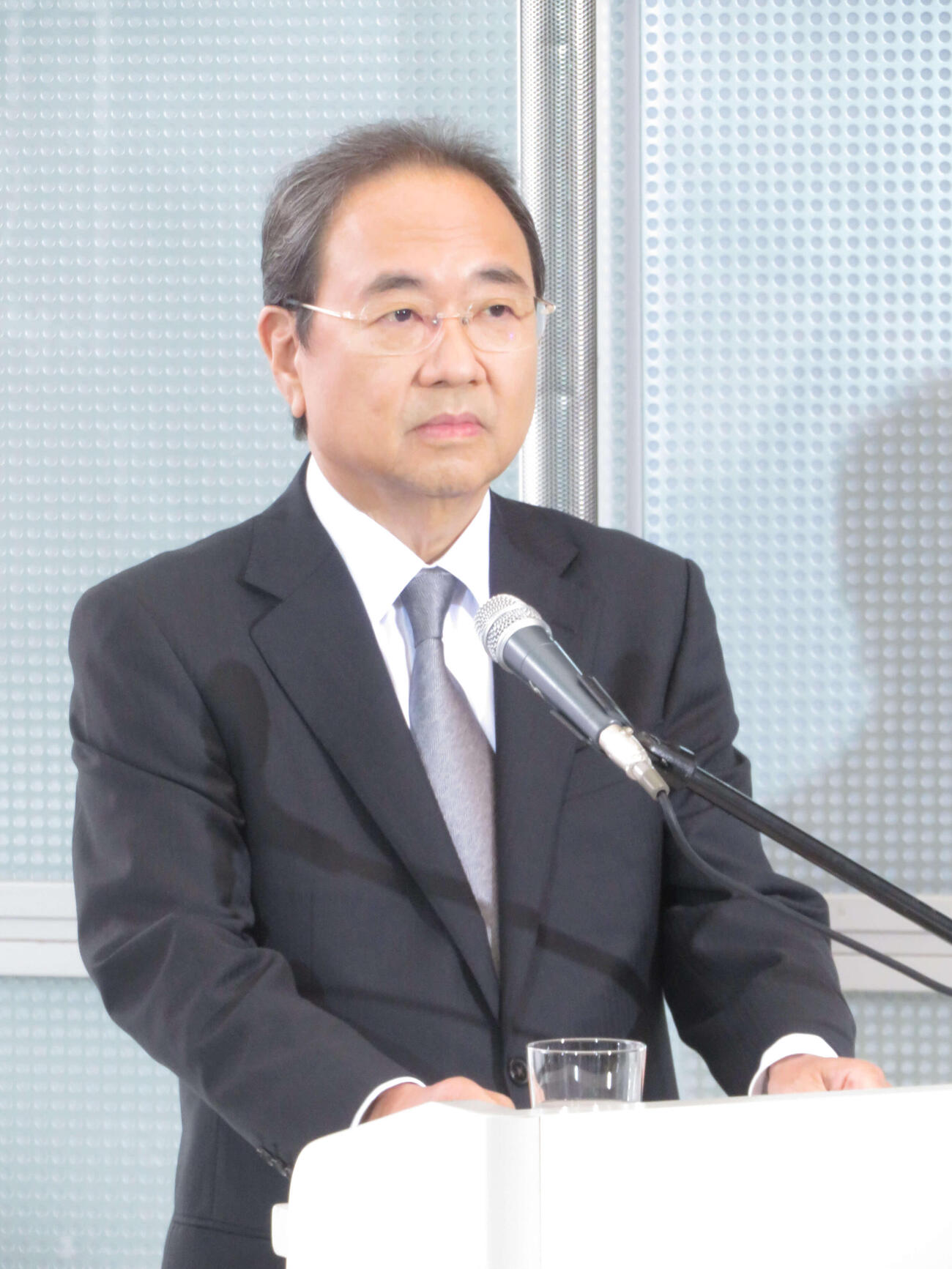 フジテレビ清水賢治社長（2025年5月撮影）