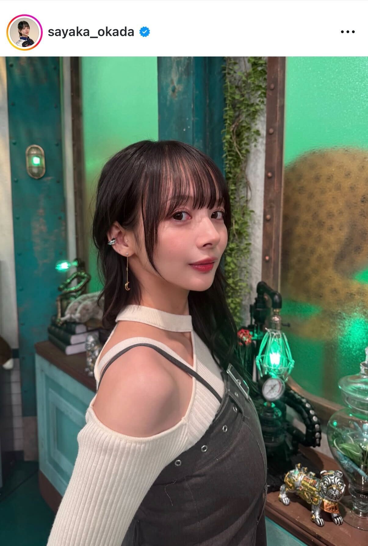 岡田紗佳のインスタグラムから