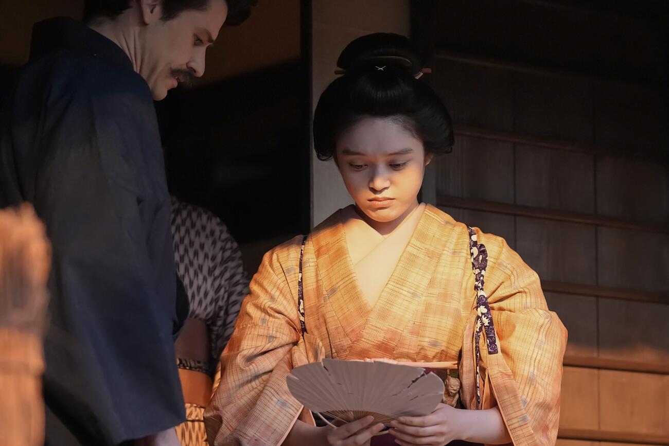 NHK連続テレビ小説「ばけばけ」の1場面（C）NHK