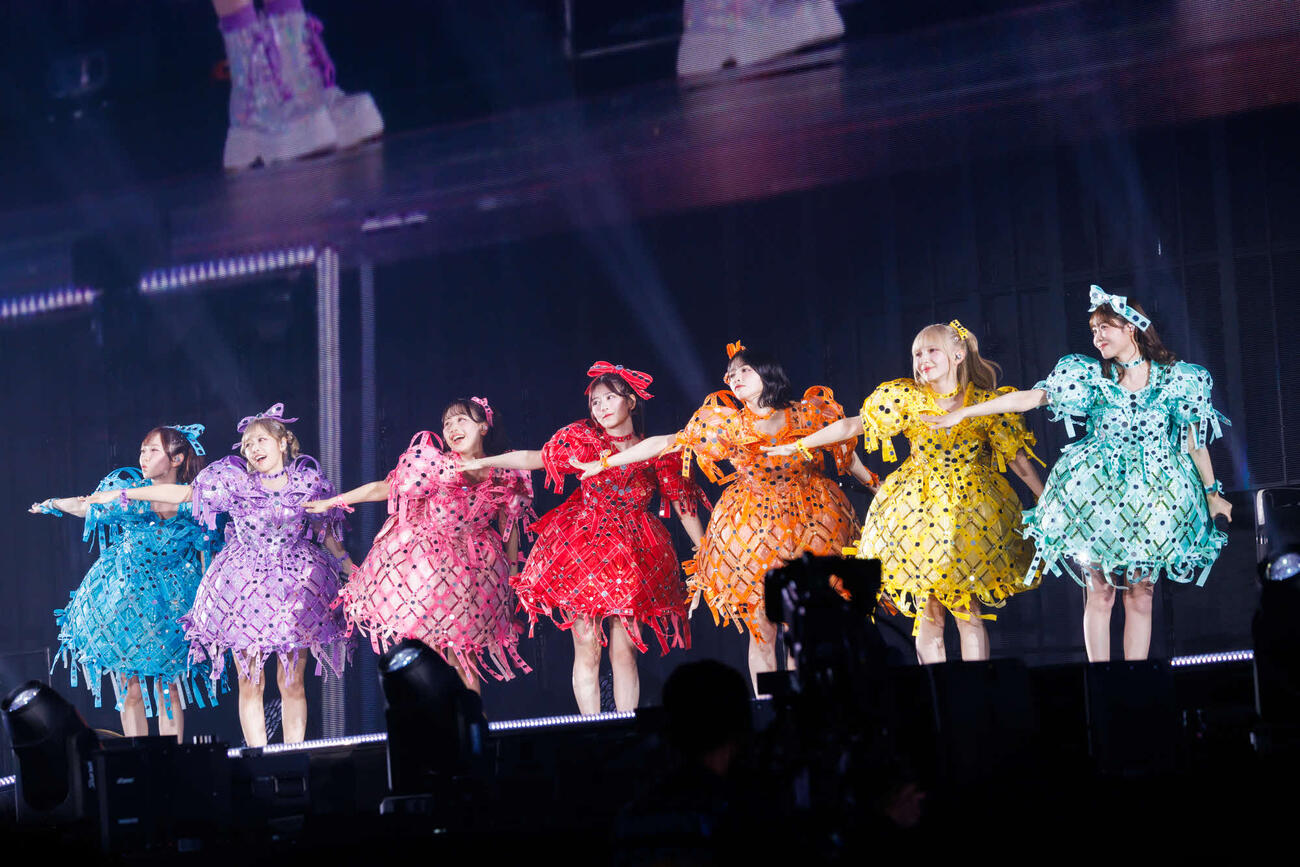 初の東京ドーム公演を行ったFRUITS ZIPPER