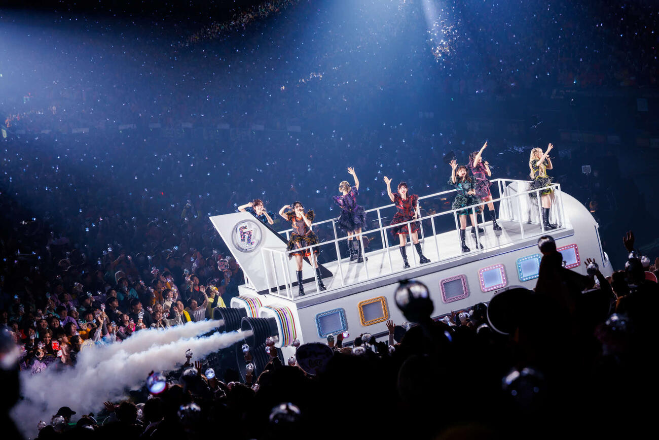初の東京ドーム公演を行ったFRUITS ZIPPER