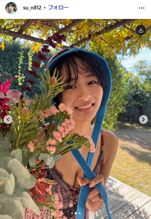 高倉菫のインスタグラムから