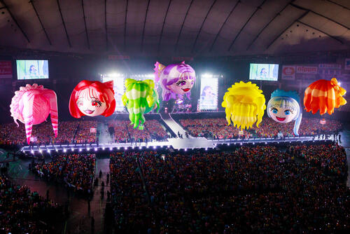 FRUITS ZIPPERが初東京ドーム公演完走「NEW KAWAII」夢舞台で5万人