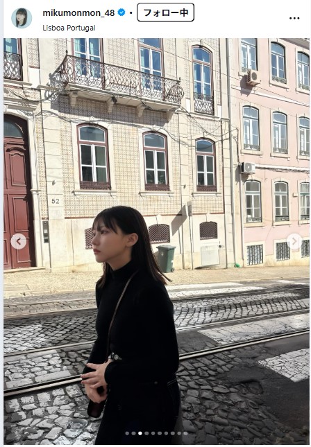 田中美久のインスタグラムから