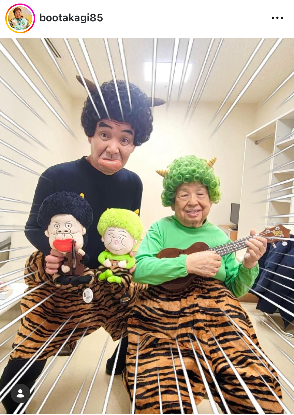 高木ブーのインスタグラムから