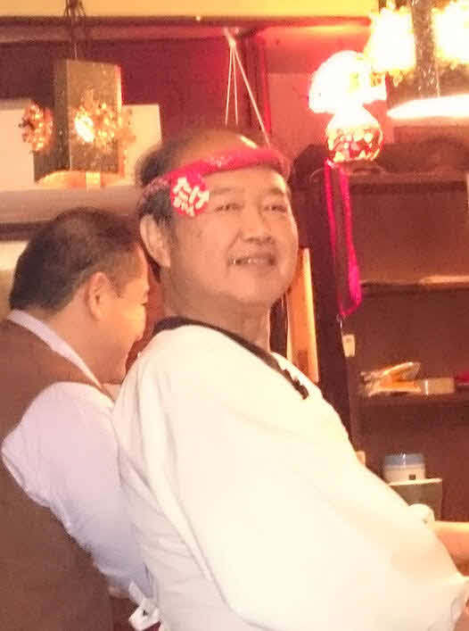 「いれーぬ」でのタケちゃん、金竹伊彦さん