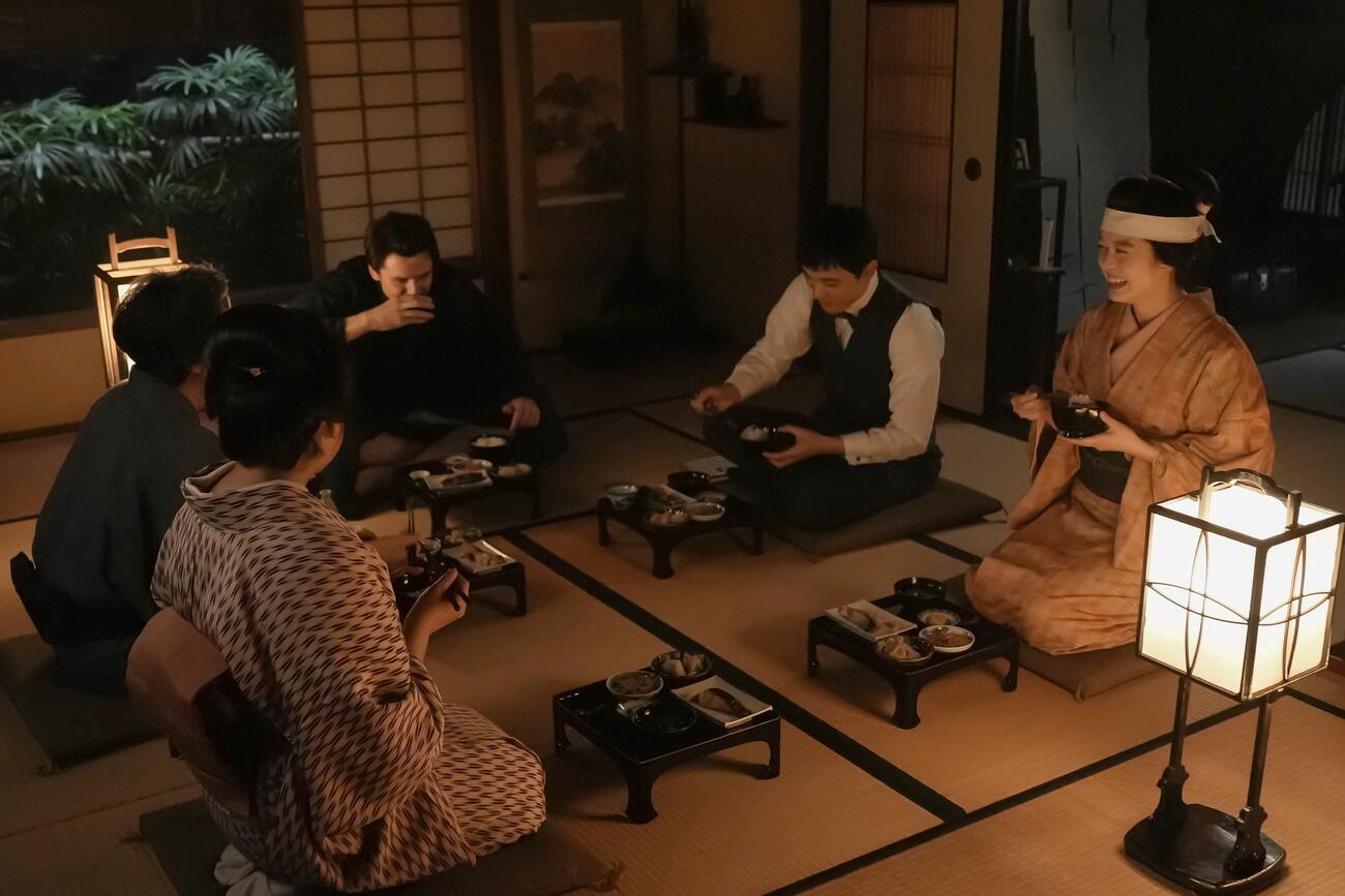 NHK連続テレビ小説「ばけばけ」の1場面（C）NHK