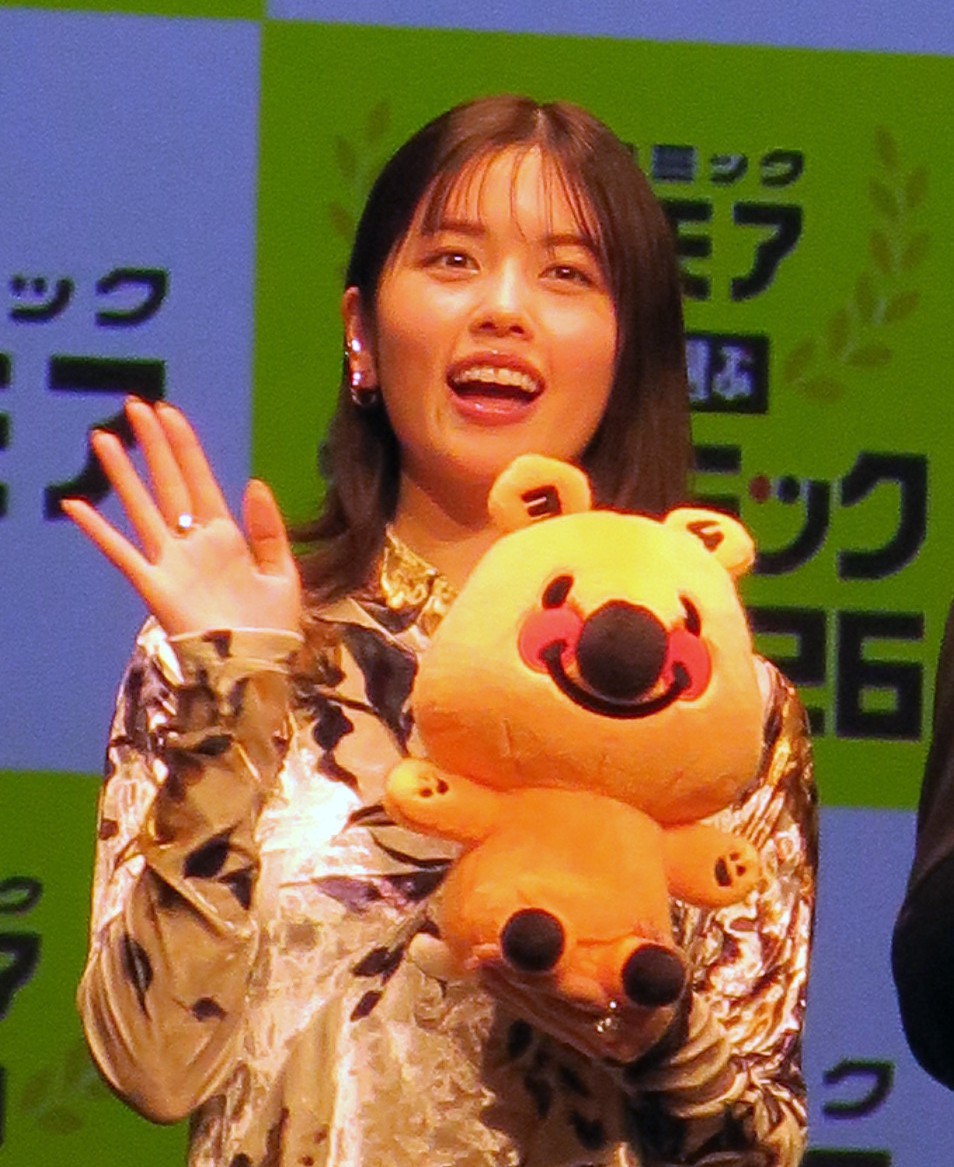 「みんなが選ぶ!!電子コミック大賞2026」授賞式にゲスト登壇した小芝風花