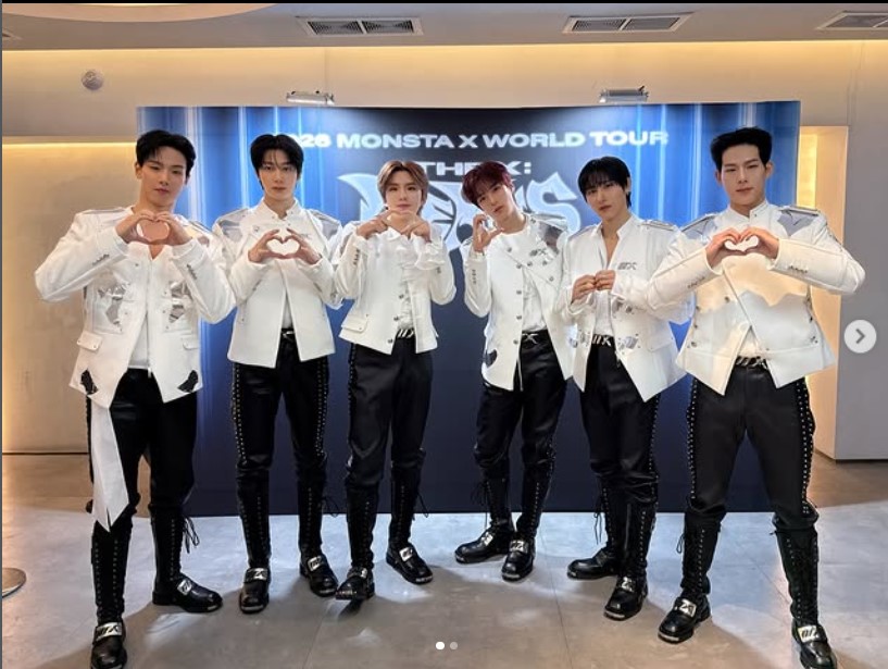 MONSTA X（MONSTA Xのインスタグラムから）
