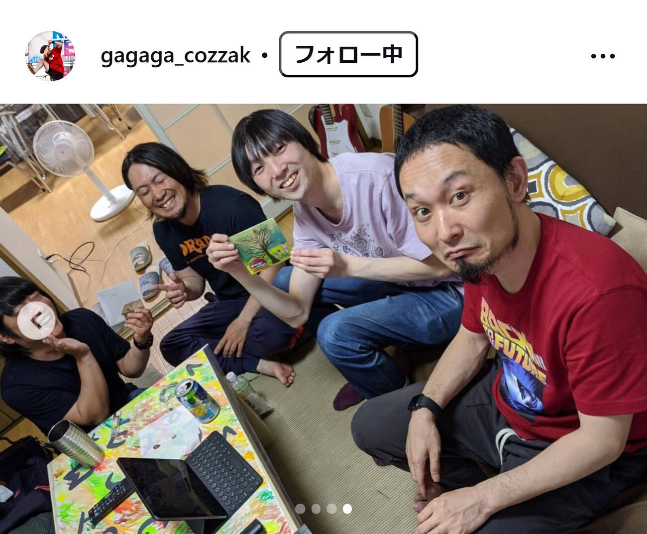 コザック前田のインスタグラムから