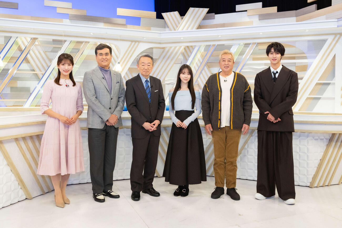 8日（日）全国ネットで放送される静岡朝日テレビの特別自社制作番組「池上彰のどうなる！？リニア新幹線2026」の出演者