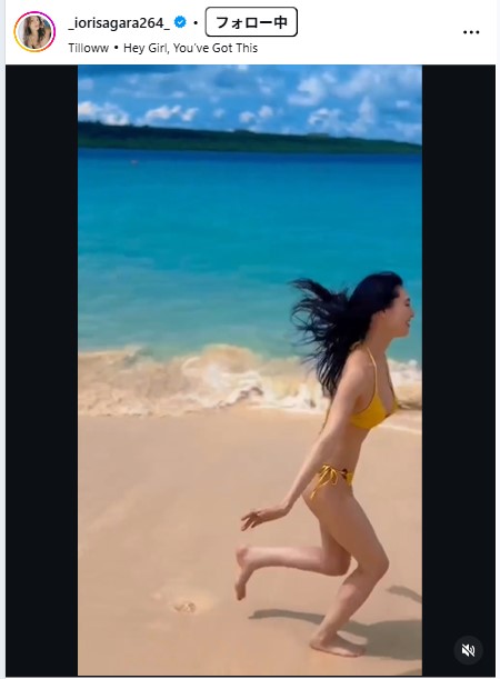 相楽伊織のインスタグラムから