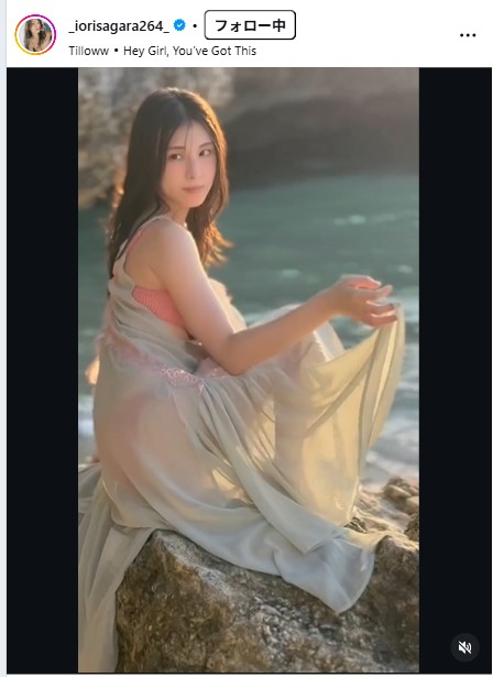 相楽伊織のインスタグラムから