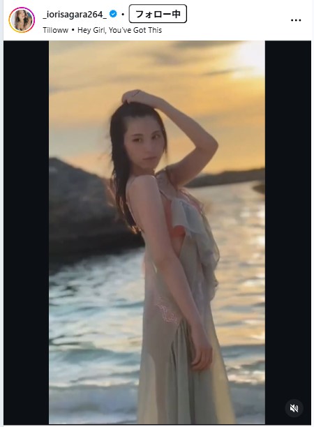 相楽伊織のインスタグラムから