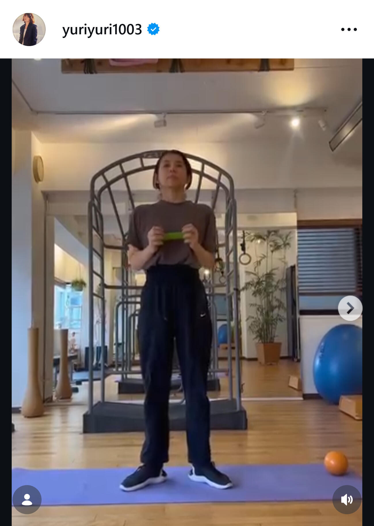 石田ゆり子のインスタグラムから