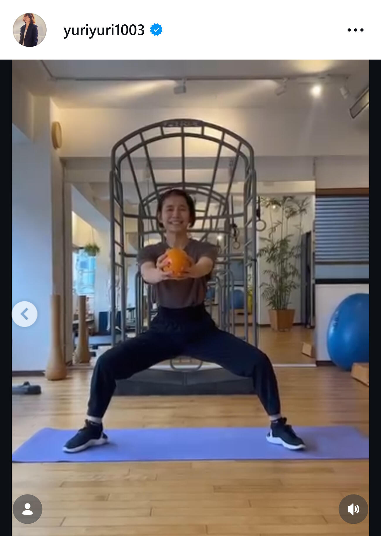 石田ゆり子のインスタグラムから