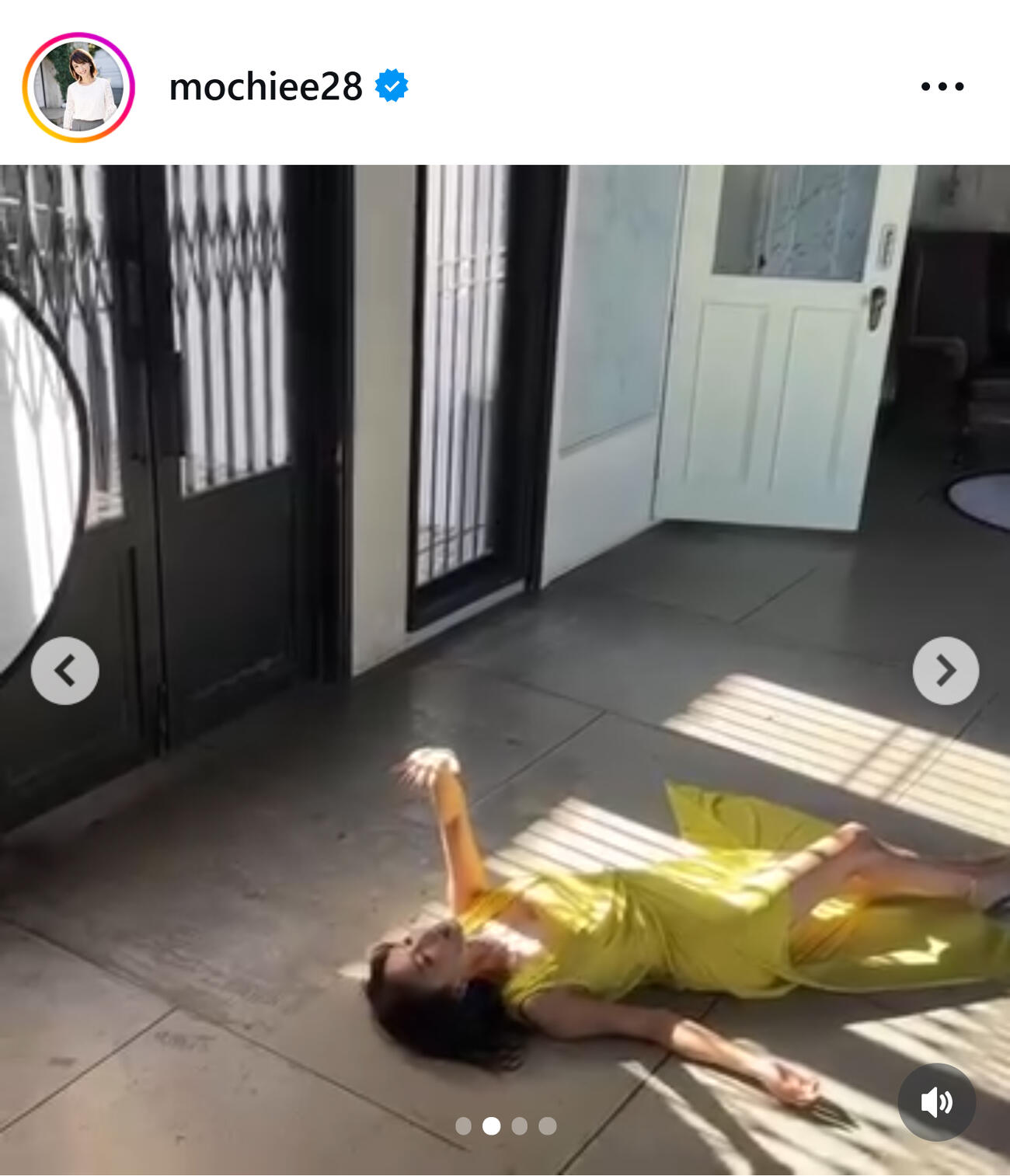 望月理恵のインスタグラムから