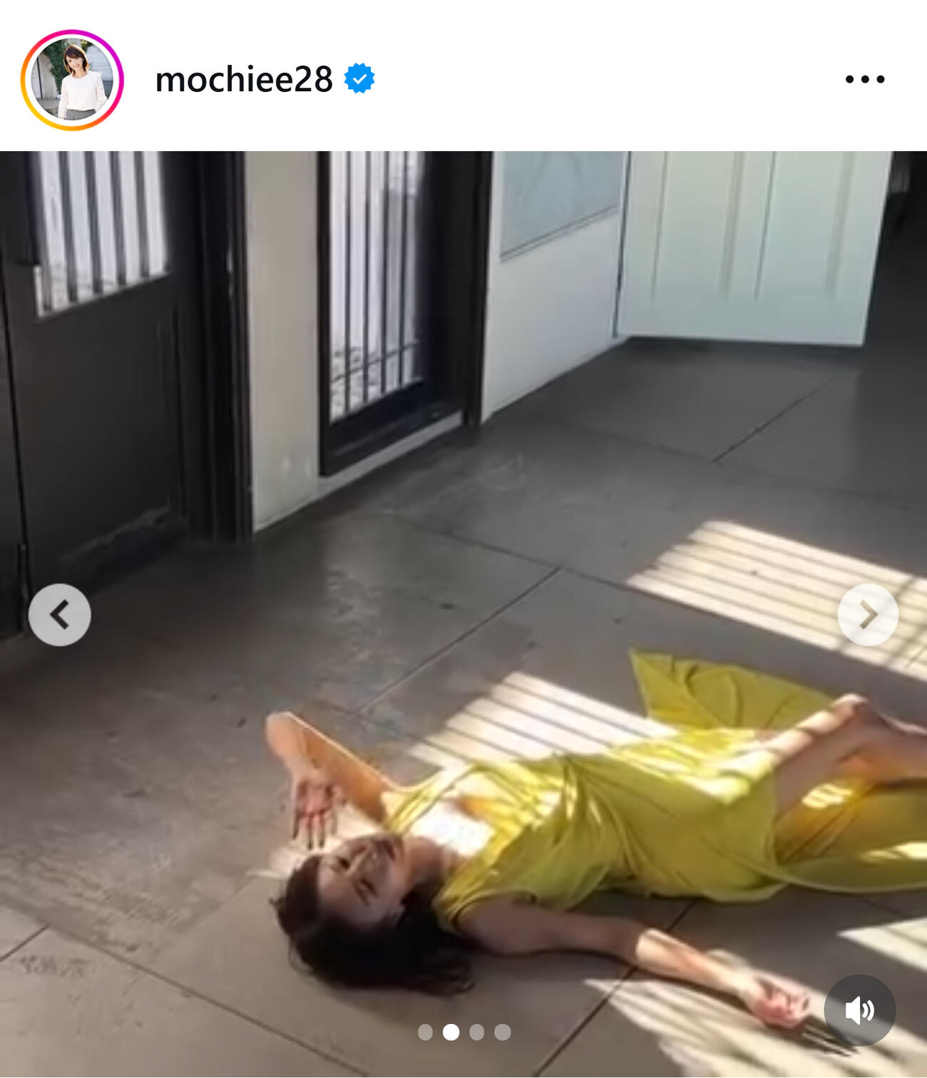望月理恵のインスタグラムから