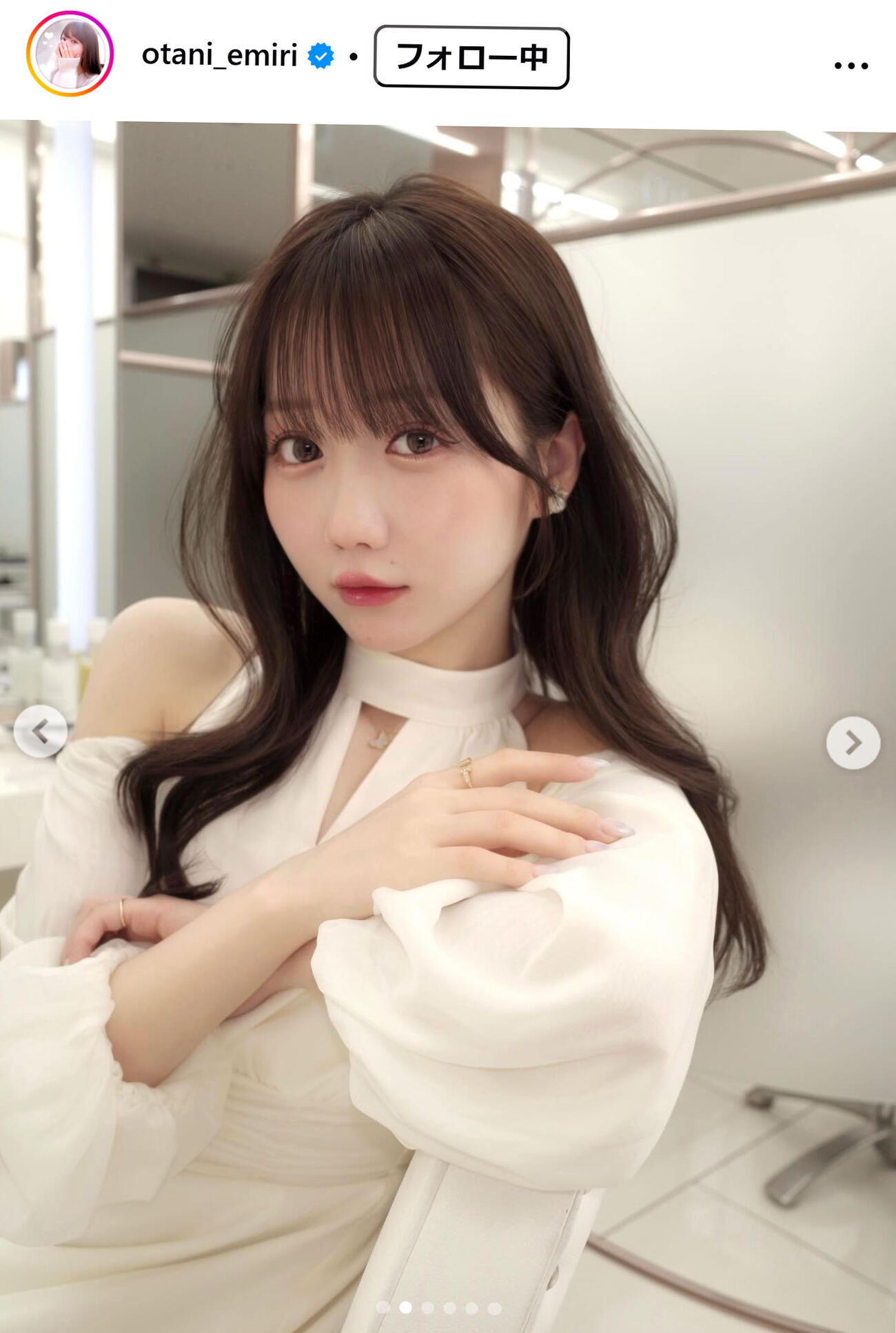 大谷映美里のインスタグラムから