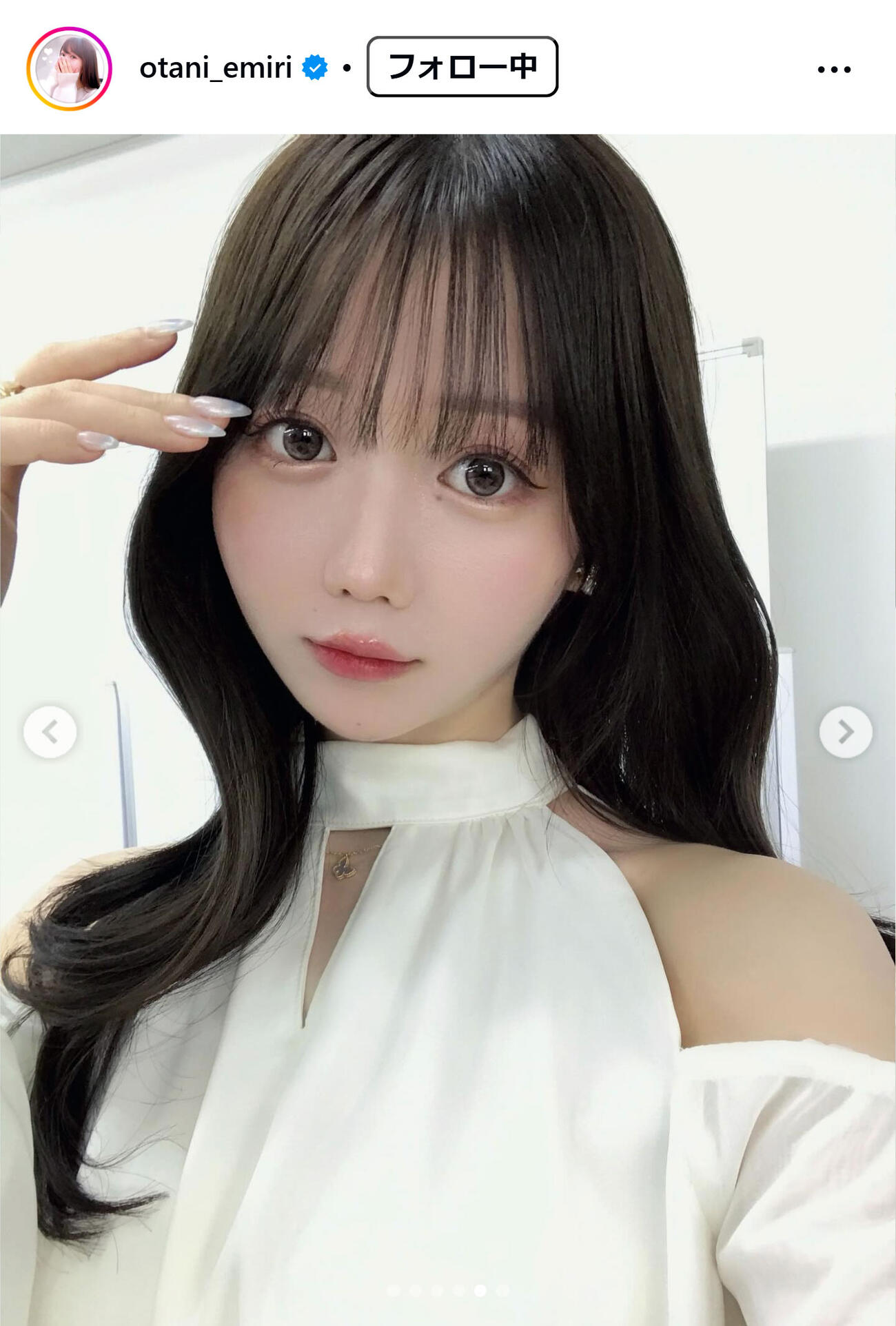 大谷映美里のインスタグラムから