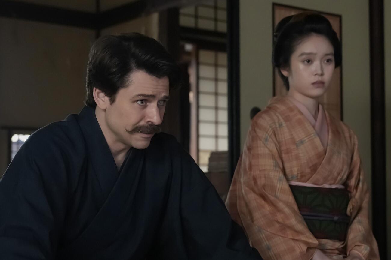 NHK連続テレビ小説「ばけばけ」の1場面（C）NHK