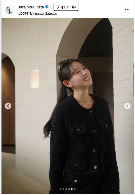 大瀧沙羅のインスタグラムから