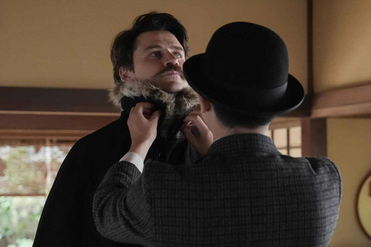 NHK連続テレビ小説「ばけばけ」の1場面（C）NHK