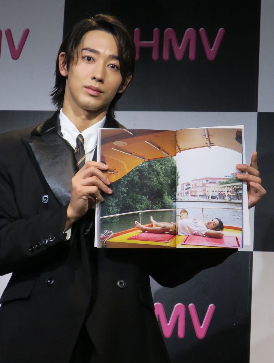 写真集「SOAR」発売記念イベントを行った近藤頌利