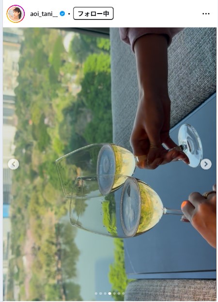 谷碧のインスタグラムから