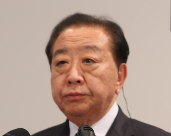 野田佳彦氏（2026年2月8日撮影）