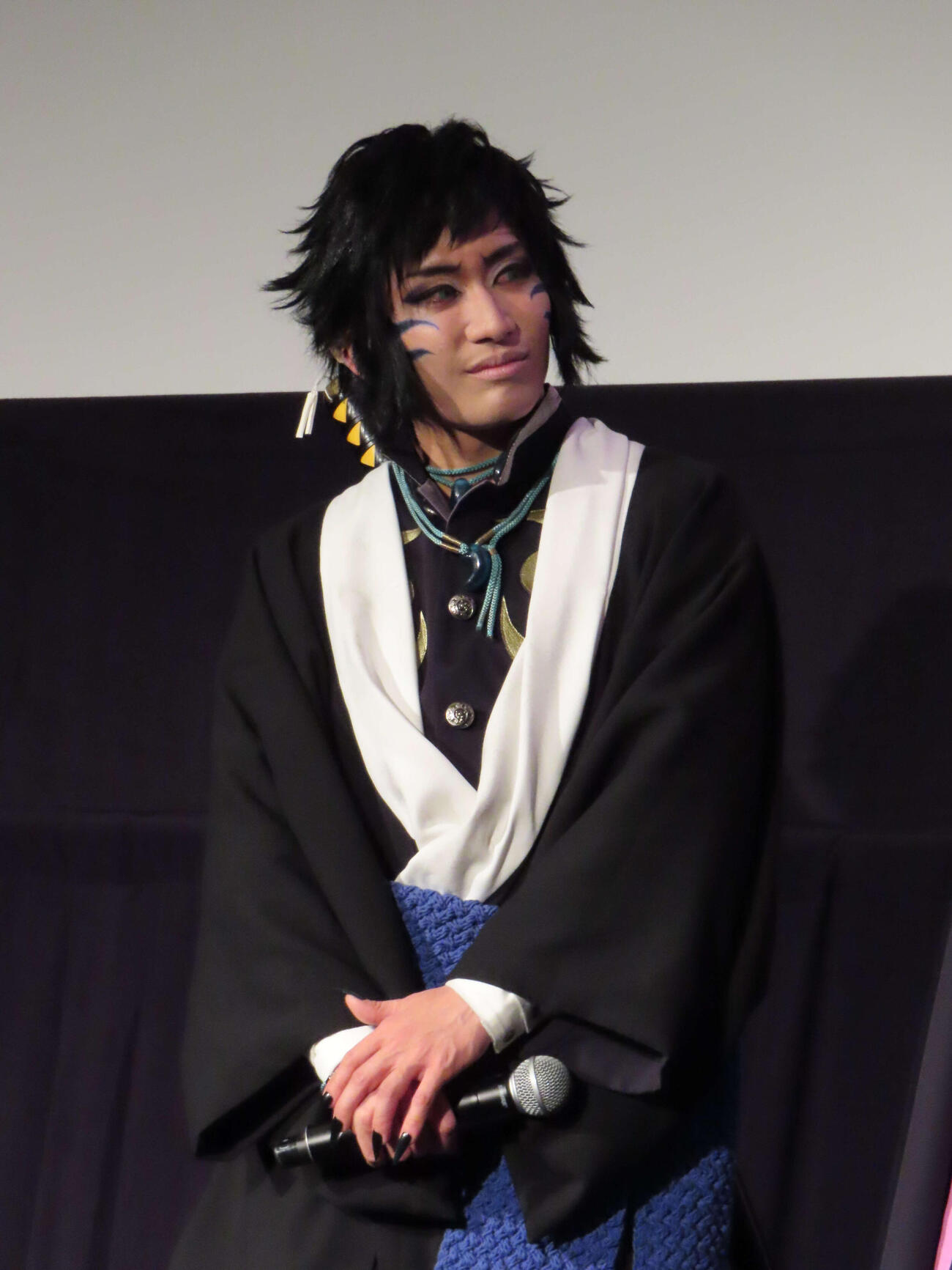 舞台「『鬼滅の刃』其ノ陸　柱稽古・無限城　突入」の新情報発表会に登壇した一色洋平