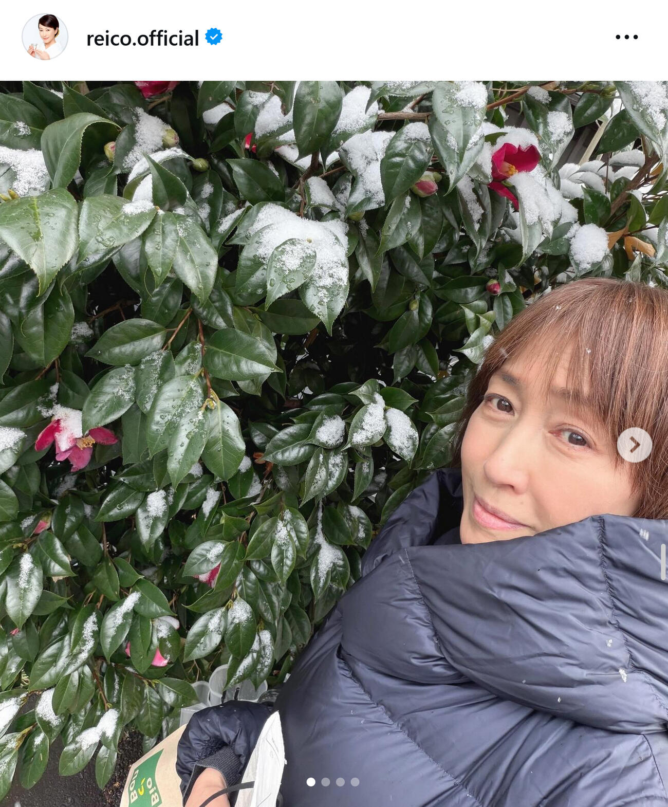 高島礼子のインスタグラムから
