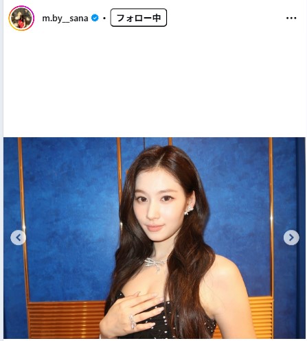 TWICEサナのインスタグラムから