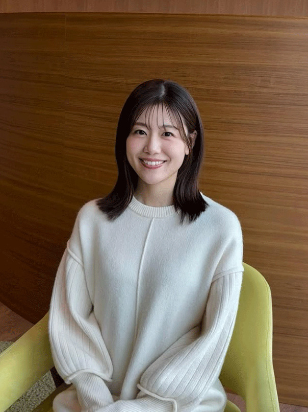 澤口実歩アナのインスタグラムから