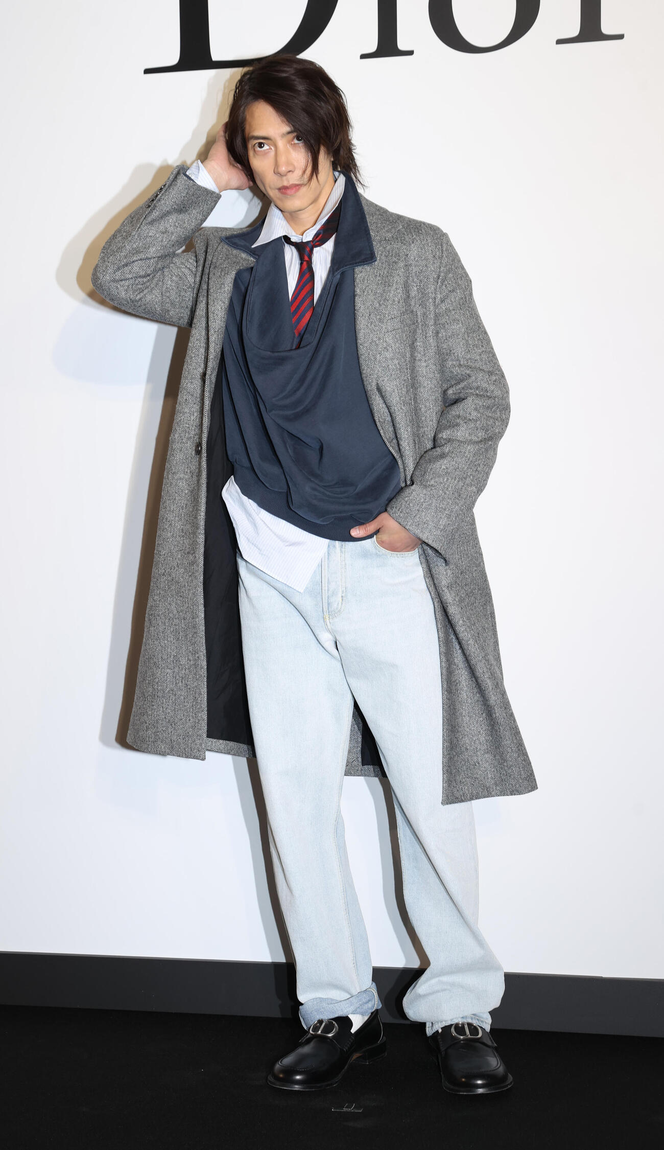 「ディオール　バンブー　パビリオン」オープンイベントに登場した山下智久（撮影・柴田隆二）