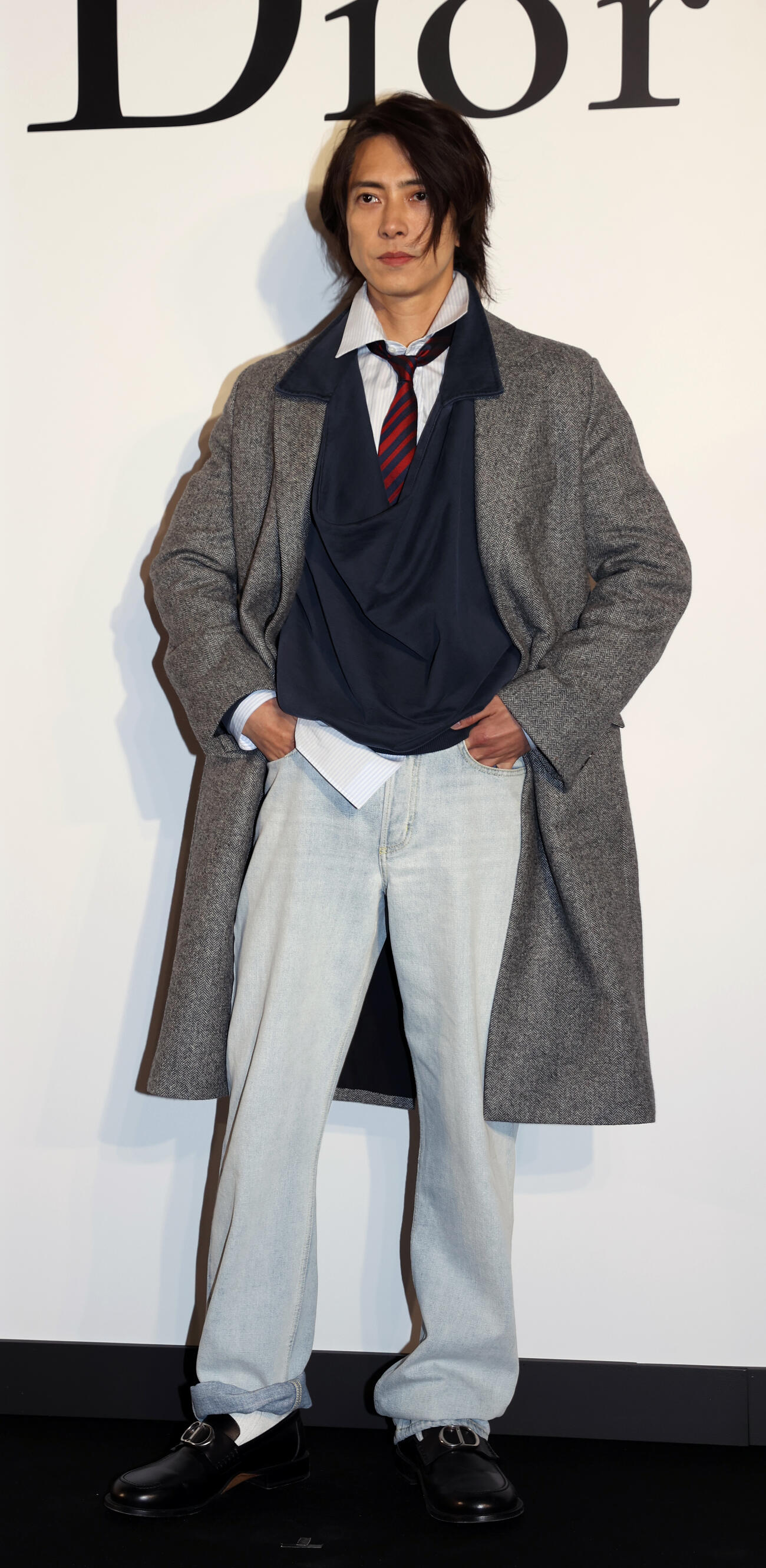 「ディオール　バンブー　パビリオン」オープンイベントに登場した山下智久（撮影・柴田隆二）
