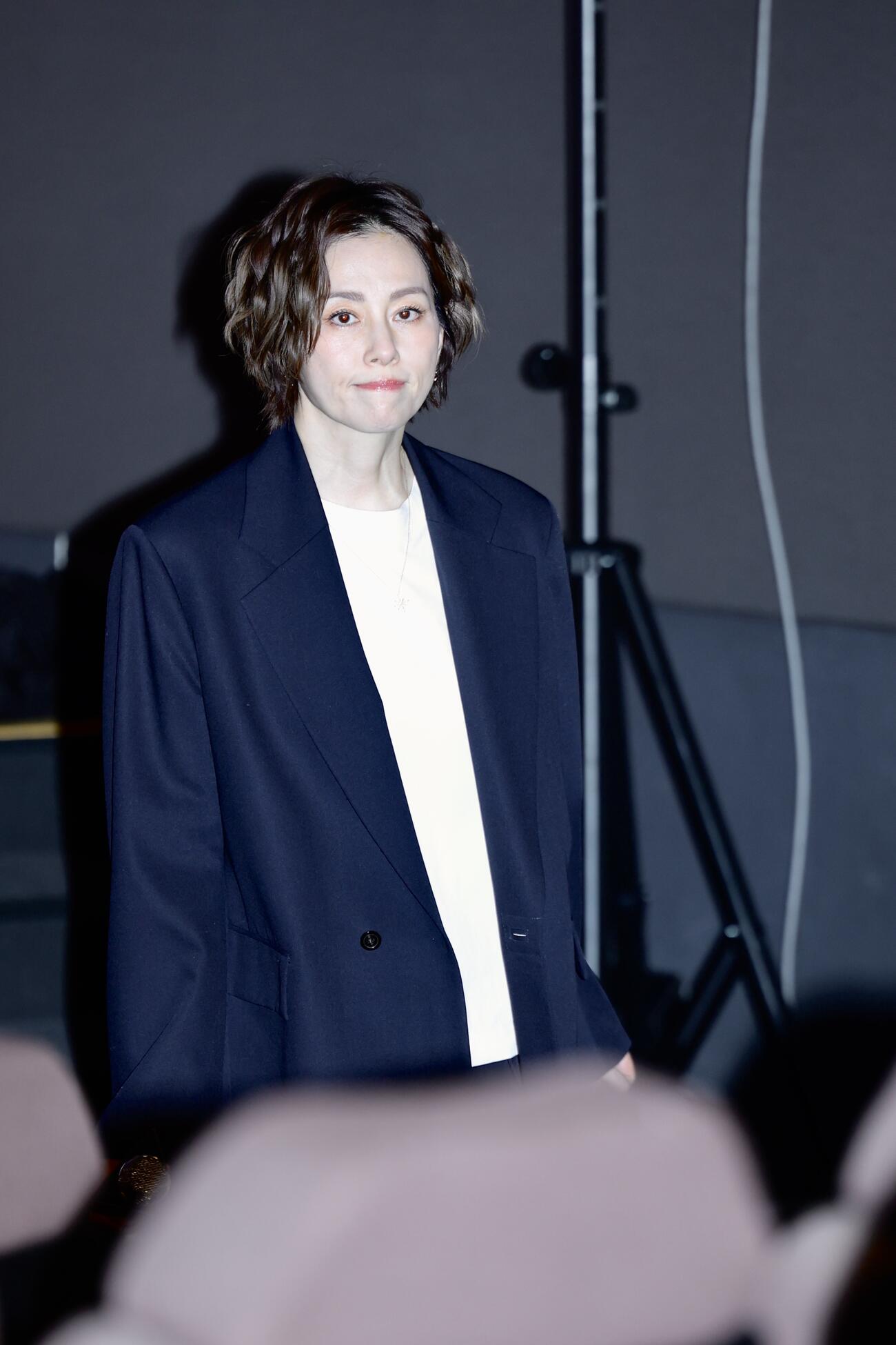 降壇する米倉涼子（撮影・河田真司）