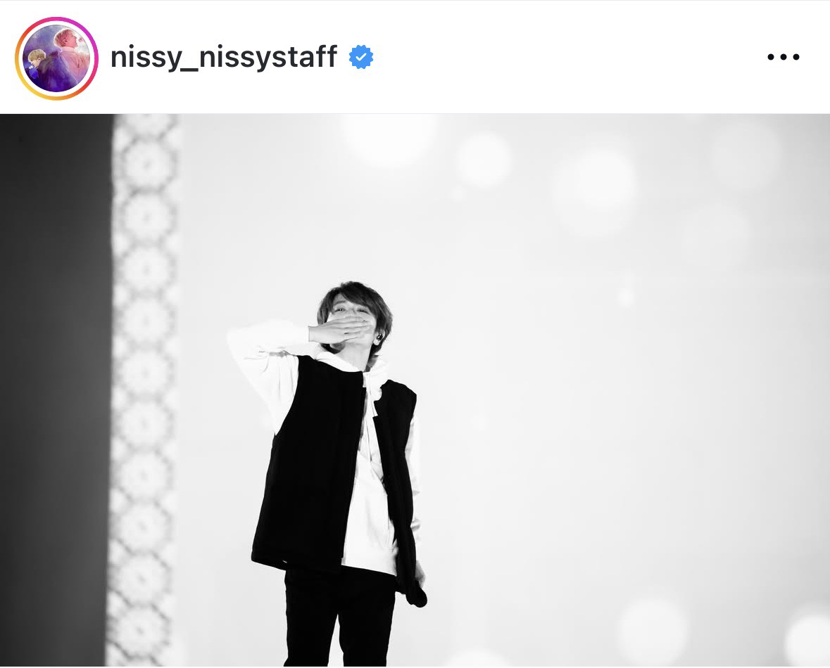 Nissyのインスタグラムから