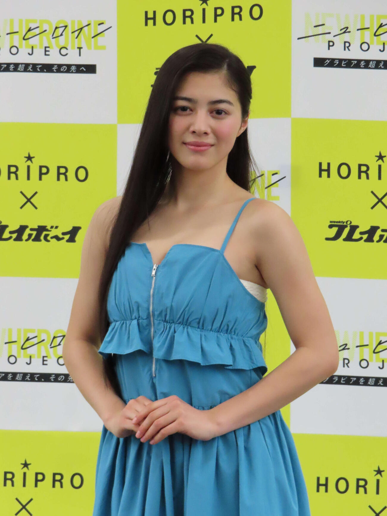 ホリプロと「週刊プレイボーイ」の共催オーディション、「ニューヒロインPROJECT」グランプリに輝いた清埜きりさん