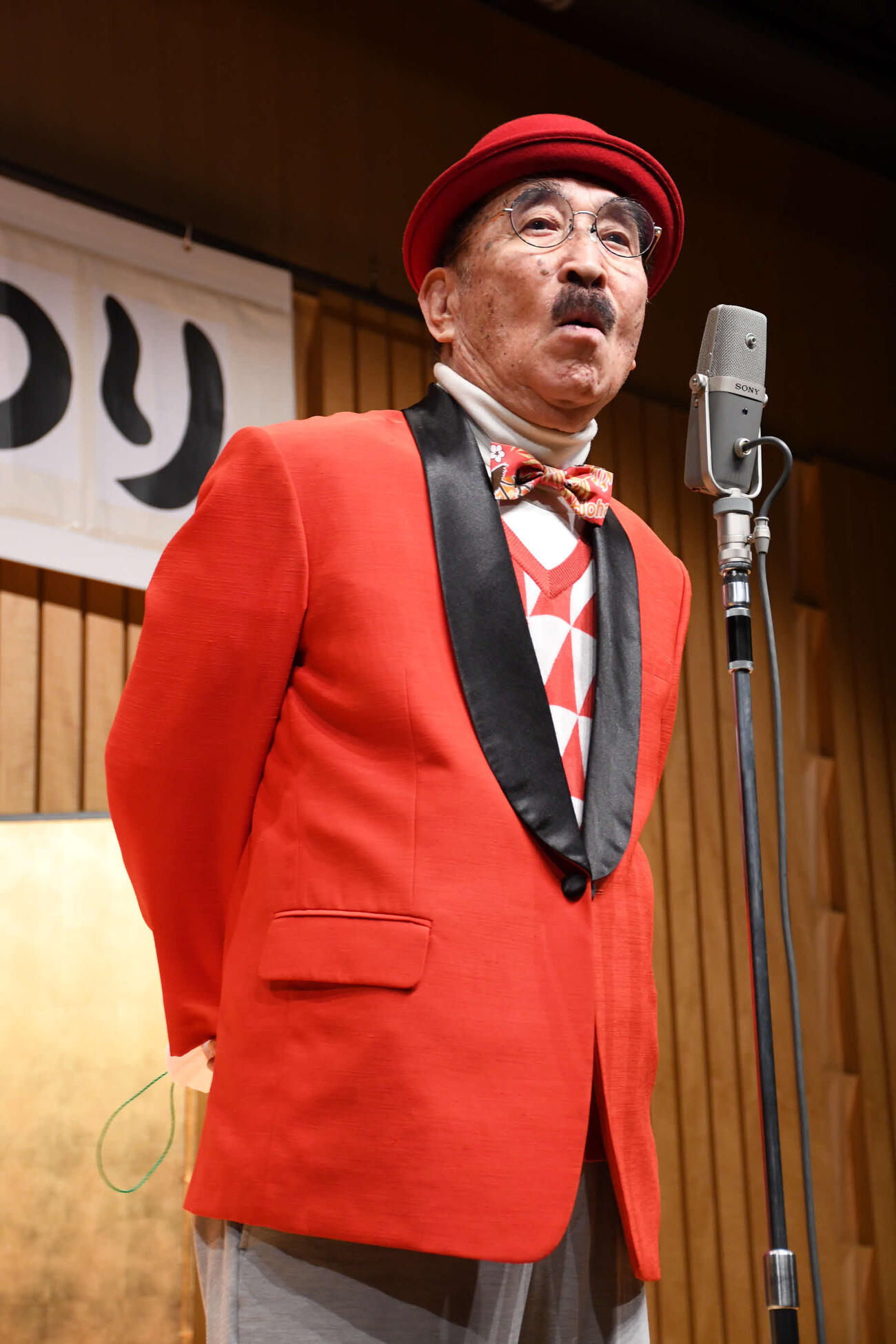 関西演芸協会まつりに出演した青芝フック（撮影・阪口孝志）