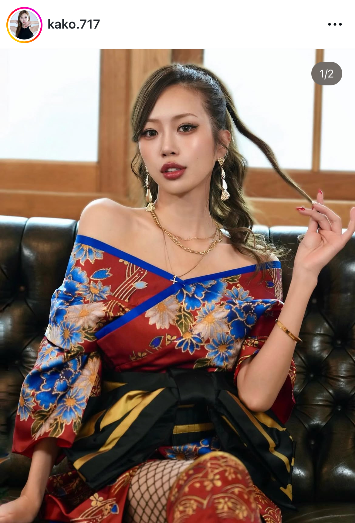央川かこのインスタグラムから