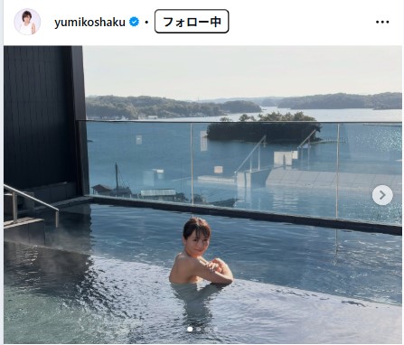 釈由美子のインスタグラムから